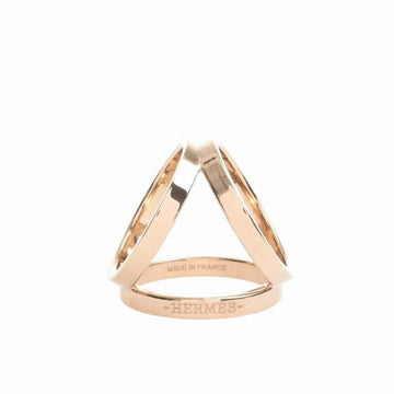 HERMES Trio Scarf Ring - Gold