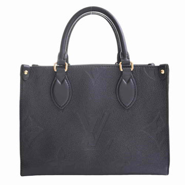 Louis Vuitton Amplant On The Go PM Tote Bag Black Leather