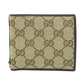 GUCCI GG canvas bi-fold wallet 131927 beige