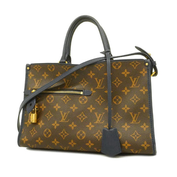 LOUIS VUITTON Handbag Monogram Popincourt PM M43434 Marine Ladies