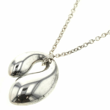 TIFFANY necklace double teardrop silver 925 Lady's &Co.