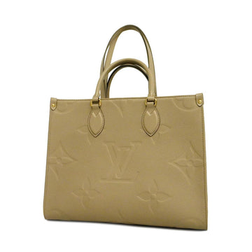 LOUIS VUITTON Handbag Monogram Empreinte On the Go MM M45607 Tourtelle Ladies