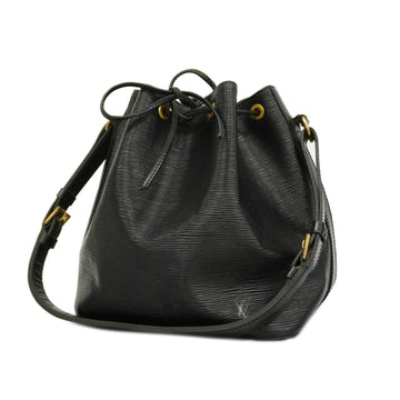 LOUIS VUITTON Shoulder Bag Epi Petit Noe M59012 Noir Ladies