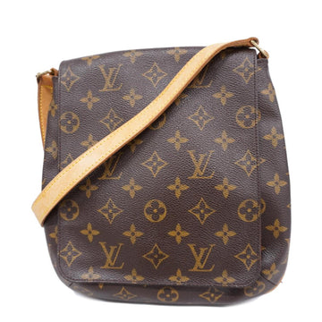 LOUIS VUITTON Shoulder Bag Monogram Musette Salsa Long Strap M51387 Brown Ladies