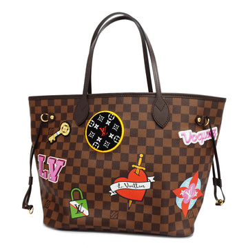 LOUIS VUITTONAuth  Damier Neverfull MM Patches N40049 Women's Tote Bag