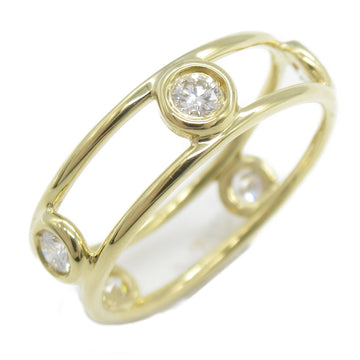 TIFFANY&CO double wire diamond ring Ring Clear K18 [Yellow Gold] Clear
