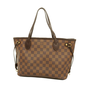 LOUIS VUITTON Tote Bag Damier Neverfull PM N51109 Ebene Ladies