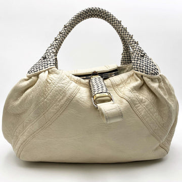 FENDI Spy bag shoulder beige ivory white ladies fashion 8BR511