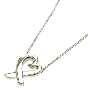 TIFFANY Loving Heart Necklace Silver Ladies &Co.