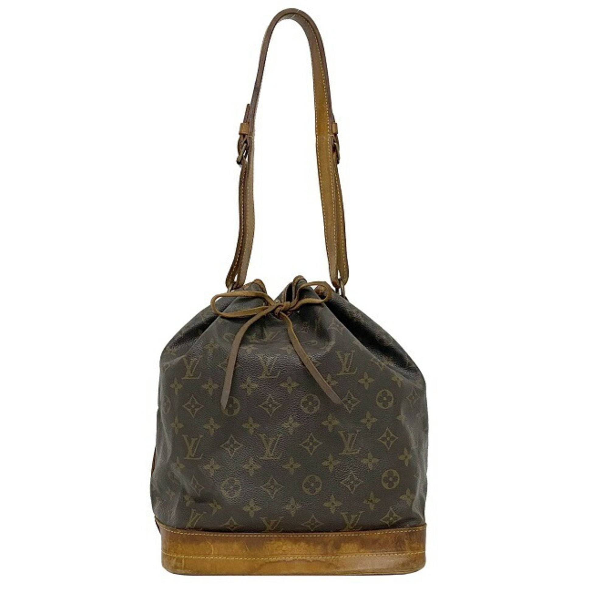 Louis Vuitton Bag Noe Brown Monogram M42224 Shoulder LOUIS VUITTON Lad