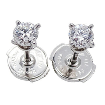 Cartier Earrings Women's Diamond PT950 Platinum D0.25 (E-VS1-EX-N) (F-VVS2-EX-N)