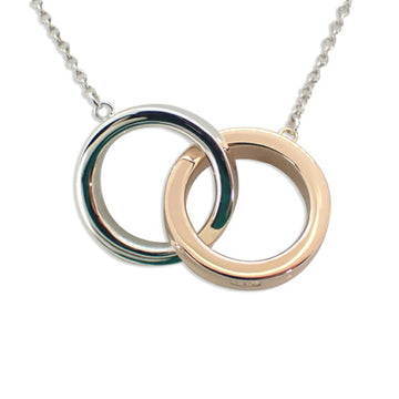 TIFFANY 925 750 1837 interlocking circle necklace