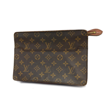 LOUIS VUITTON[3yc1897] Auth  Clutch Bag Monogram Pochette Homme M51795