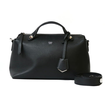 FENDI Shoulder Bag Handbag By The Way Black Ladies