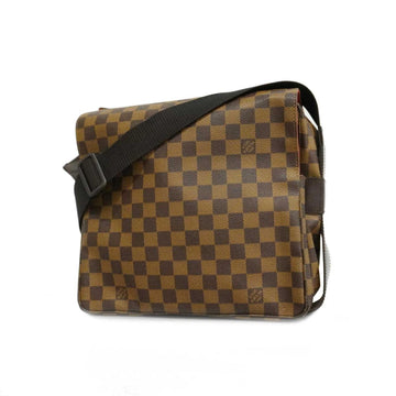 LOUIS VUITTON Shoulder Bag Damier Naviglio N45255 Ebene Men's Women's