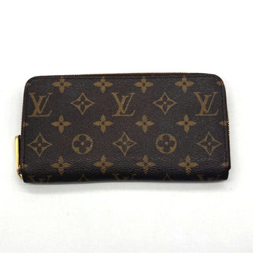 LOUIS VUITTON Monogram Zippy Wallet Round Zipper Long M60017 Men's Women's