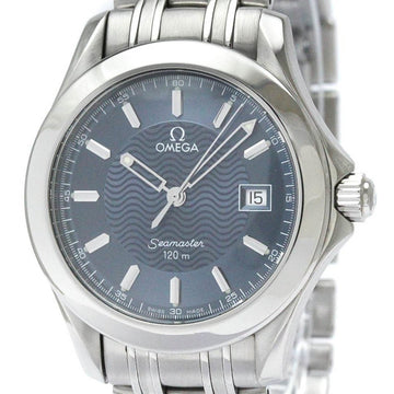 OMEGAPolished  Seamaster 120M Steel Quartz Mens Watch 2511.81 BF567123