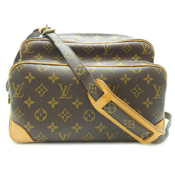 Louis Vuitton Nile Women's and Men's Shoulder Bag M45244 Monogram Brown