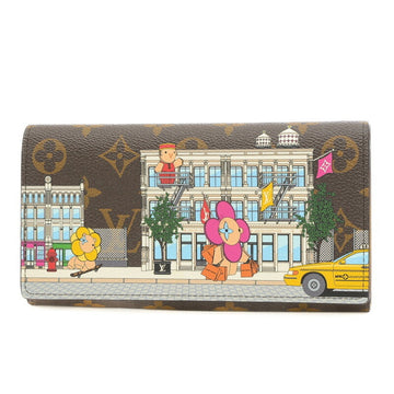 LOUIS VUITTON Monogram Vivienne Holiday Portefeuille Sala NM Long Wallet M81608