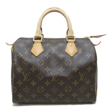 LOUIS VUITTON Speedy 25 handbag Brown Monogram PVC coated canvas M41109