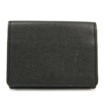 Louis Vuitton Taiga Amberop Cult De Visit NM M64595 Taiga Leather Card Case Noir