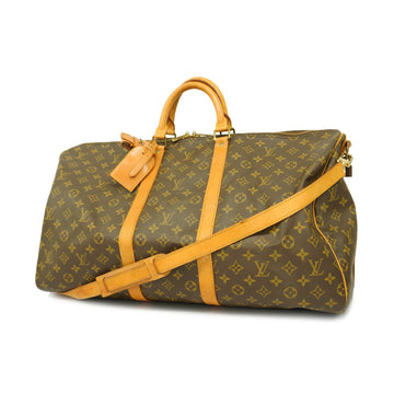 LOUIS VUITTONAuth  Monogram Keepall Bandouliere 55 M41414