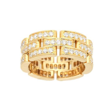 Cartier Maillon Panthere #54 ring full diamond K18 YG yellow gold 750 Pantel Ring