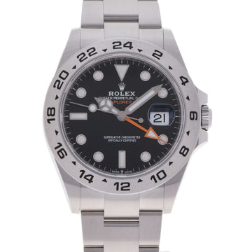 ROLEX Explorer 2 226570 men's SS watch self-winding black dial