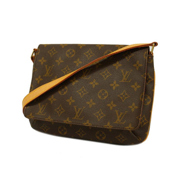 LOUIS VUITTON Shoulder Bag Monogram Musette Tango M51257 Brown Women's