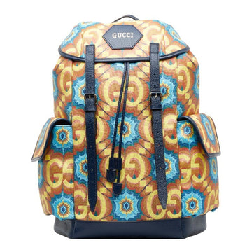 GUCCI GG Supreme 100th Anniversary Rucksack Backpack 625939 Multicolor PVC Ladies
