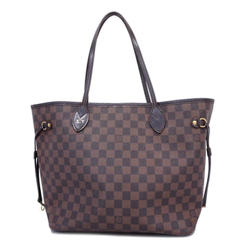 LOUIS VUITTON Tote Bag Damier Neverfull MM N51105 Ebene Ladies