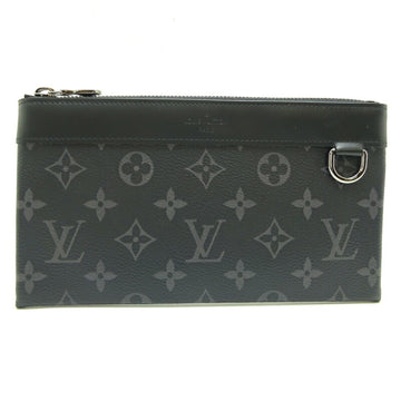 LOUIS VUITTON Pochette Discovery PM Men's Second Bag M44323 Monogram Eclipse Black