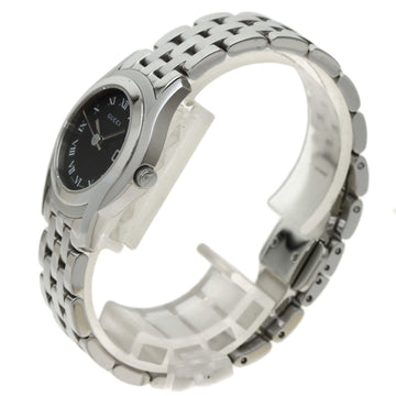 GUCCI 5500L Watch Stainless Steel/SS Ladies