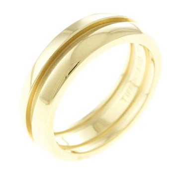 TIFFANY Groove Ring No. 12 K18 Yellow Gold Women's &Co.