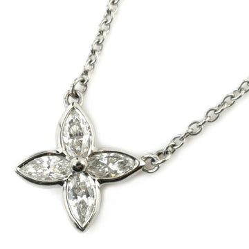 TIFFANY&Co.  Pt950 Platinum Victoria Small Necklace 60011941 Diamond 2.7g 40cm Women's