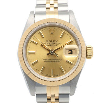 ROLEX Datejust Oyster Perpetual Watch Stainless Steel 69173 Automatic Winding Ladies