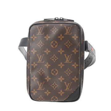 LOUIS VUITTON Monogram Solar Ray Utility Side Bag Brown M44477 Men's Canvas Waist