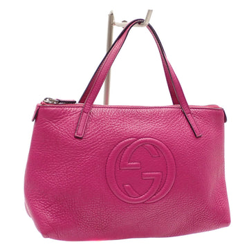 GUCCI Bag Soho Women's Pink Leather 340618 A6046357