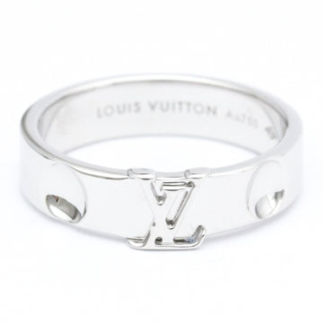 LOUIS VUITTONPolished  Empreinte Ring 18K White Gold Band Ring BF561256
