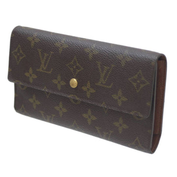 LOUIS VUITTON Porto Tresor International long wallet monogram M61215 HO C rank