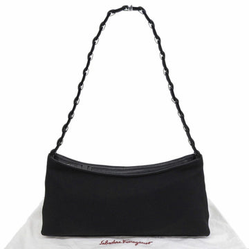 SALVATORE FERRAGAMO one shoulder bag black D21 9659