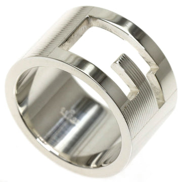 Gucci G Wide Ring/Ring Silver Ladies GUCCI