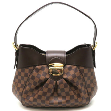 LOUIS VUITTON Sistine PM Women's Shoulder Bag N41542 Damier Ebene [Brown]