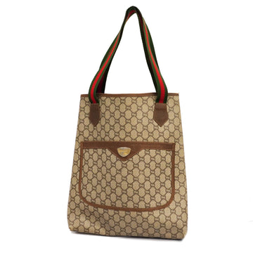 GUCCIAuth  Sherry Line Women's GG Plus Handbag,Tote Bag Beige