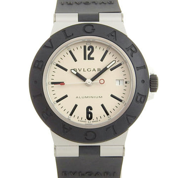 Bvlgari Aluminum Men's Automatic Watch Cream Dial BB40AT