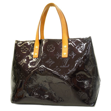 LOUIS VUITTONAuth  Monogram Vernis Lead PM M91993 Women's Handbag Amarante