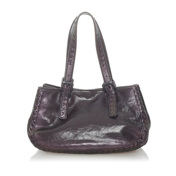 Bottega Veneta Handbag Gray Leather Ladies BOTTEGAVENETA