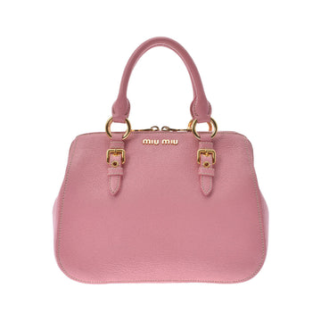 Miu Miu MIUMIU pink ladies leather handbag