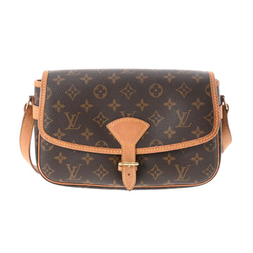 LOUIS VUITTON Monogram Sologne Brown M42250 Women's Canvas Shoulder Bag