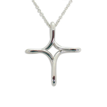 TIFFANY 925 open cross infinity pendant